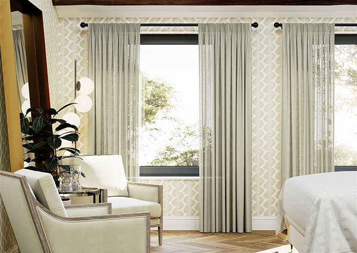 Pescara Voile, Oat - Made to Measure Curtains - Image 3